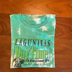 Vintage Lagunitas Brewing DayTime IPA Hand Dyed T-Shirt/Size Large